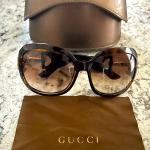Gucci Bamboo Crystal Sunglasses